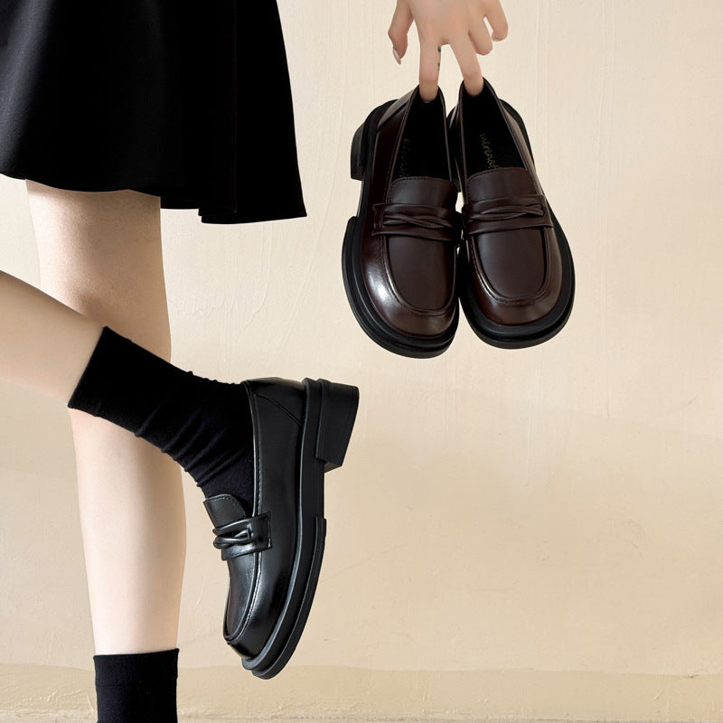 Damen Modische Loafers mit Schleifen Echo Archiv
