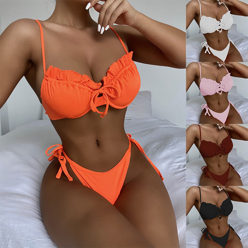 Damen Raffiniertes Bikini-Set Echo Archiv