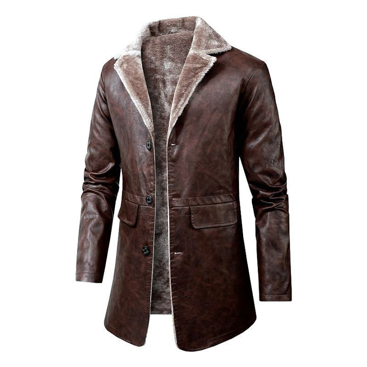 Herren Edle Lammlederjacke mit weichem Innenfutter Echo Archiv