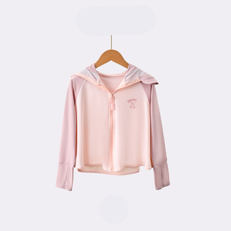 Kinder UV-Schutzjacke mit Kapuze und atmungsaktiven Eigenschaften Echo Archiv