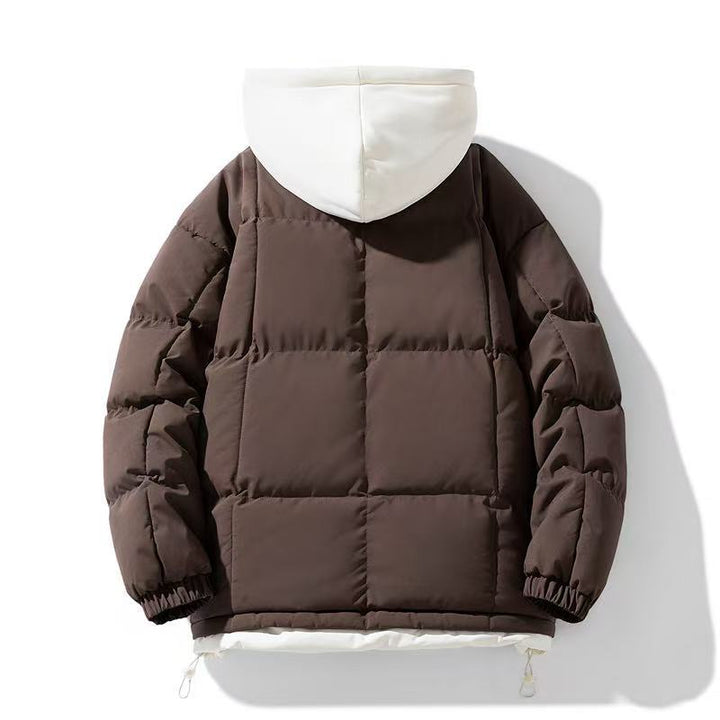Herren Wattierte Übergangsjacke mit abnehmbarer Kapuze Echo Archiv