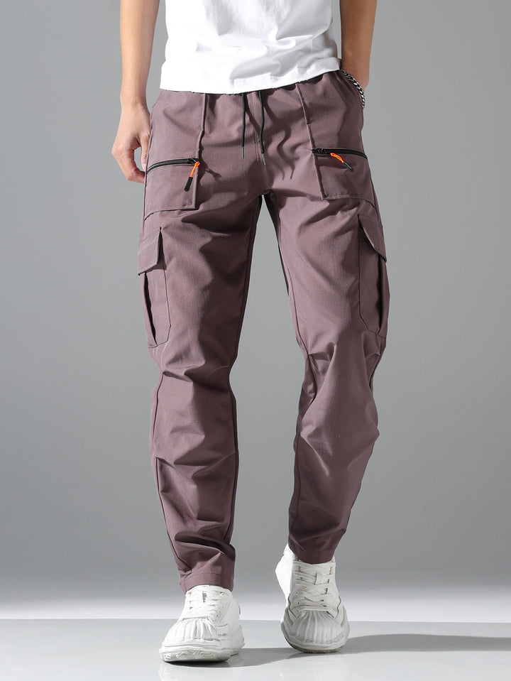 Herren Bequeme Cargo-Hose mit elastischem Bund Echo Archiv