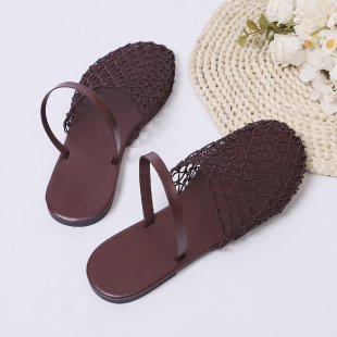 Damen  gewebte Netz-Mules mit Slip-On-Funktion, offener Ferse und flexiblem Leichtsohlen-Design Echo Archiv