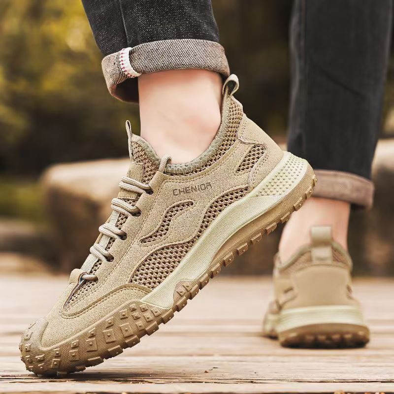 Damen Sportliche Trail-Sneakers mit rutschfester Sohle und atmungsaktiver Mesh-Konstruktion Echo Archiv