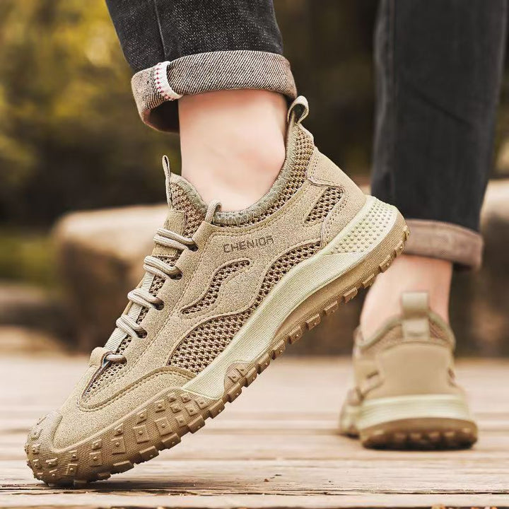 Damen Sportliche Trail-Sneakers mit rutschfester Sohle und atmungsaktiver Mesh-Konstruktion Echo Archiv