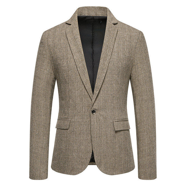 Herren eleganter Blazer im Herringbone-Design Echoarchiv