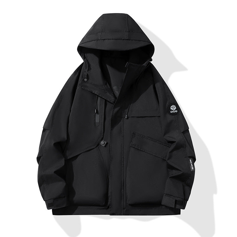Unisex Fleece gefütterte Windjacke Echoarchiv