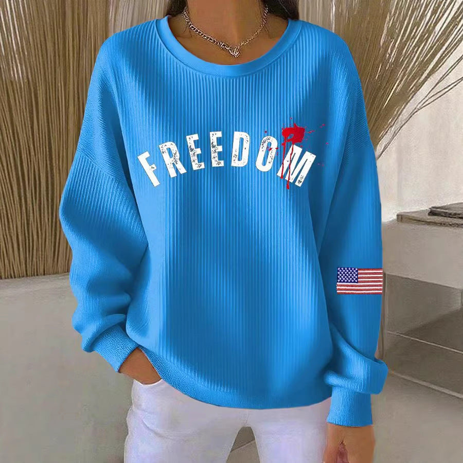 Damen Bequemer Oversized Sweater Echoarchiv