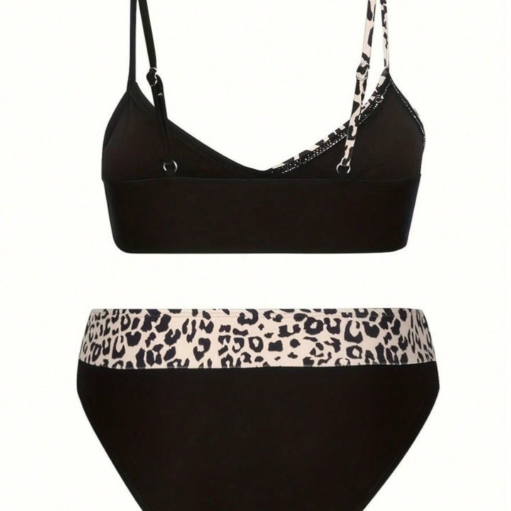 Damen Bikini-Set mit modischem Leopardenmuster und bequemen Trägern Echo Archiv