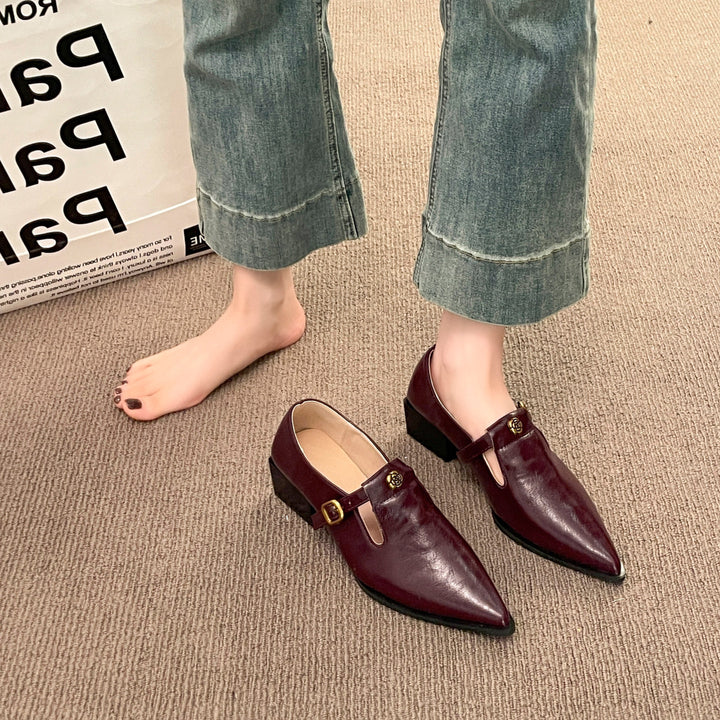Damen Elegante Slingback Loafers Echo Archiv