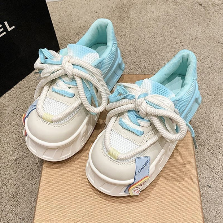 Damen Sportliche Sneakers mit verspieltem Design und atemberaubender Sohle Echo Archiv