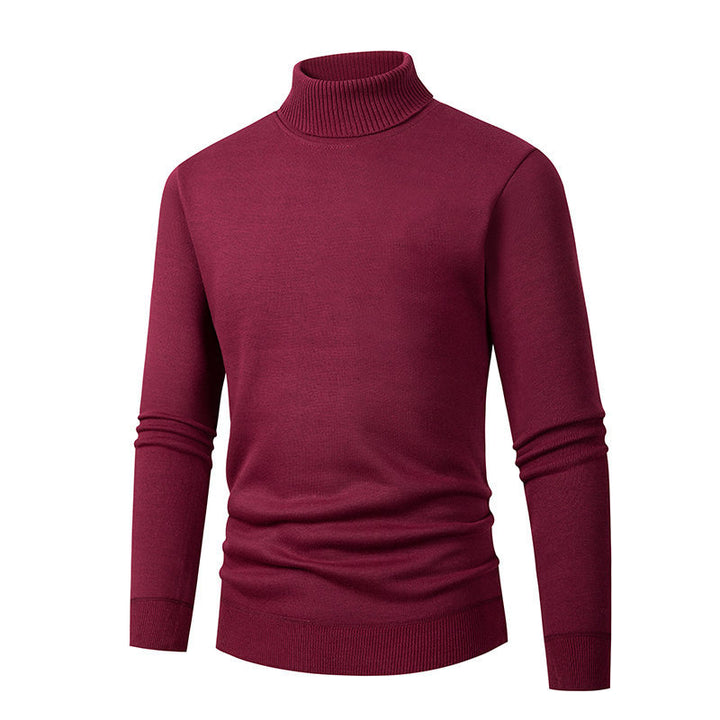 Herren eleganter Rollkragenpullover aus hochwertigem Material Echoarchiv