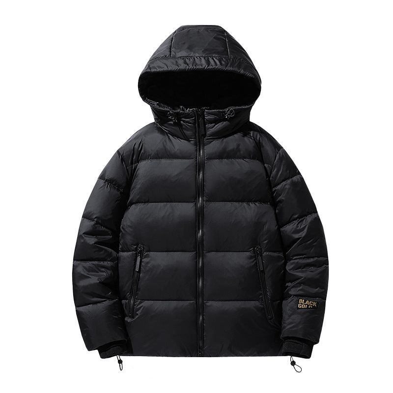 Unisex Wattierte Kapuzenjacke mit Thermo-Isolierung und verstellbarem Saum Echoarchiv