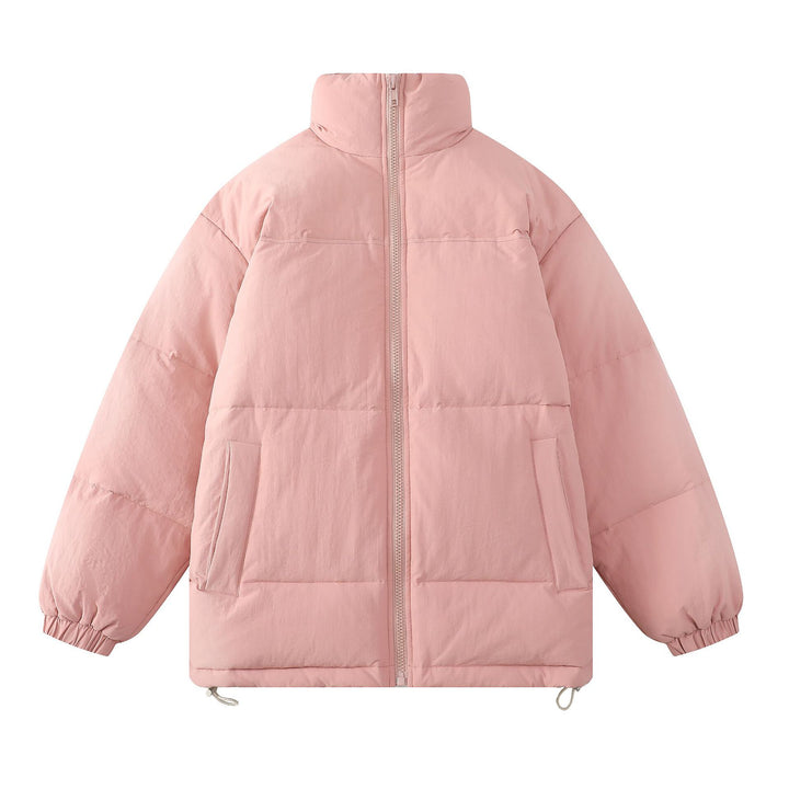 Unisex Oversize Steppjacke mit hohem Kragen und Kordelzug Echo Archiv