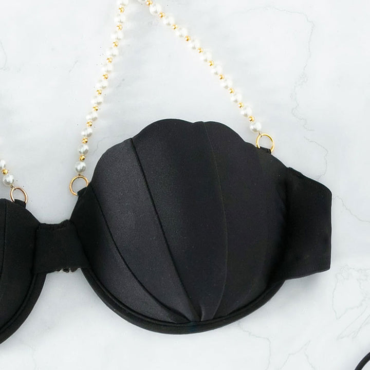 Damen Bikini mit schimmernden Muschel-Details und verstellbaren Trägern Echo Archiv