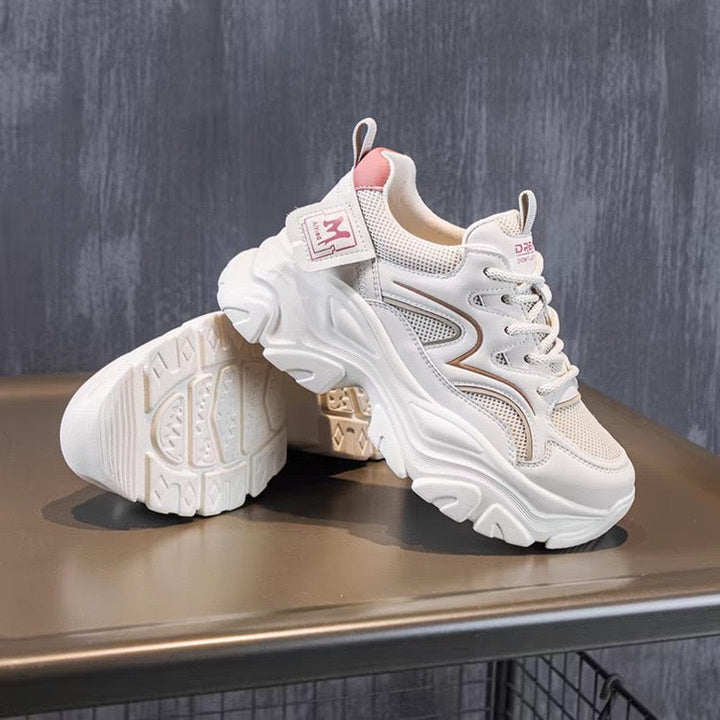 Damen Sportliche Sneakers mit Air Cushion Technologie und atmungsaktiver Mesh-Oberfläche Echo Archiv