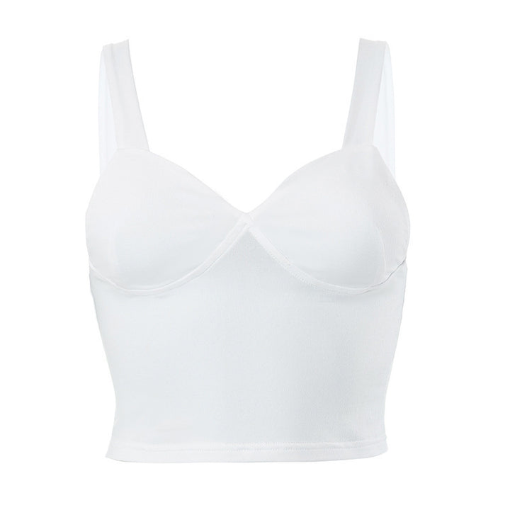 Damen Crop Top mit komfortabler Passform und elegantem Dekolleté Echo Archiv