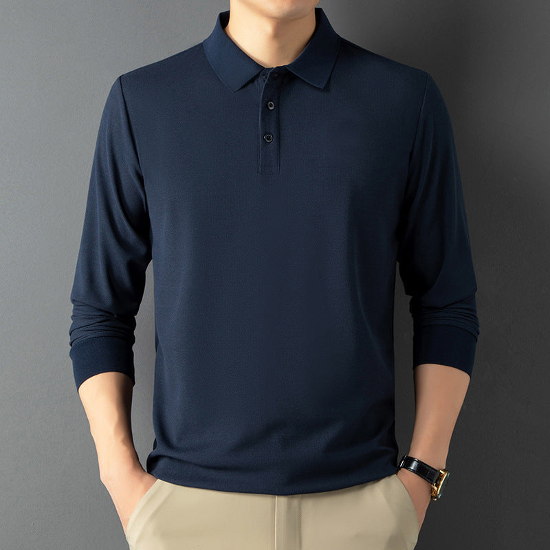 Herren atmungsaktives Piqué Poloshirt mit eleganter Knopfleiste Echoarchiv