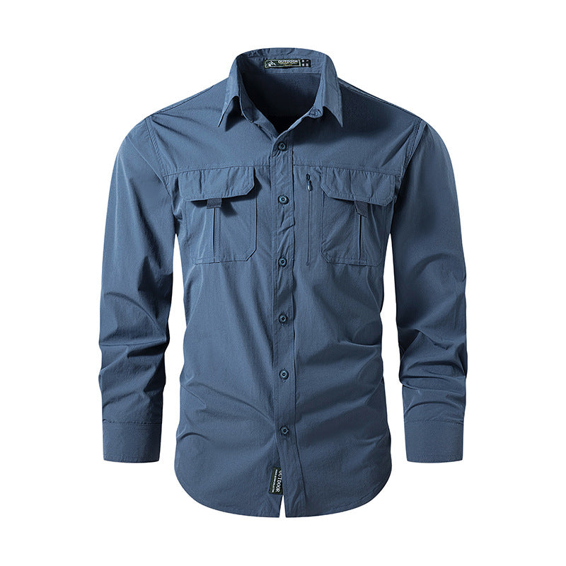 Herren Funktionales Outdoor-Hemd Echo Archiv