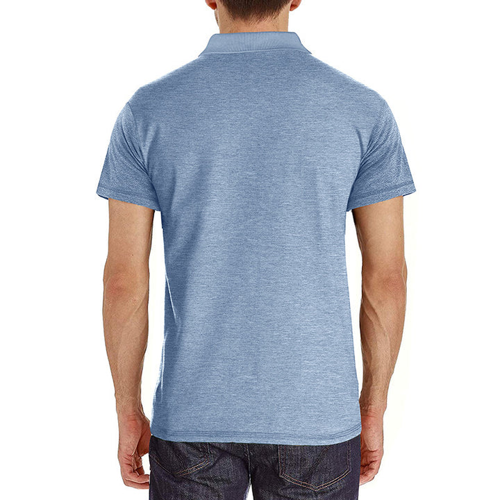 Herren Polo-Shirt mit modernen Designelementen Echoarchiv