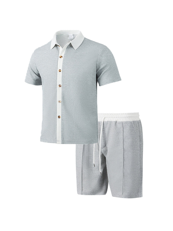 Herren lässiges Oberteil mit Shorts Echoarchiv