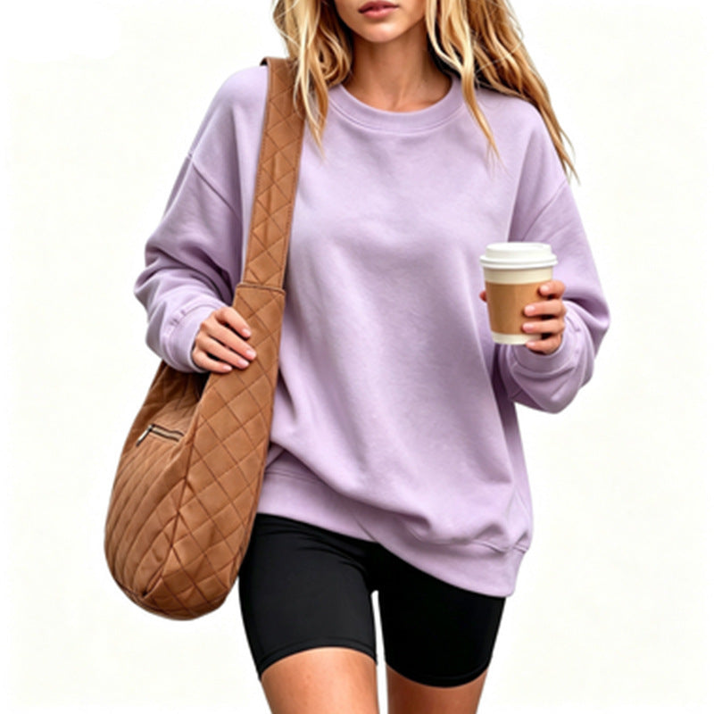 Damen Bequemer Oversized Sweatshirt Echoarchiv