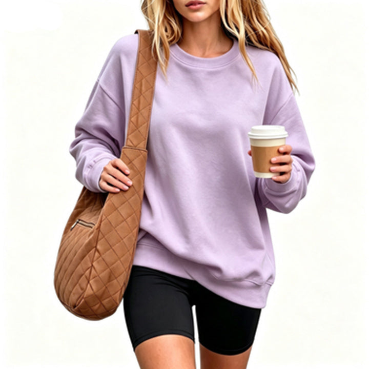 Damen Bequemer Oversized Sweatshirt Echoarchiv