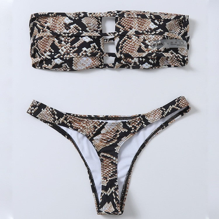 Damen Bandeau-Bikini mit raffiniertem Cut-Out-Design Echo Archiv