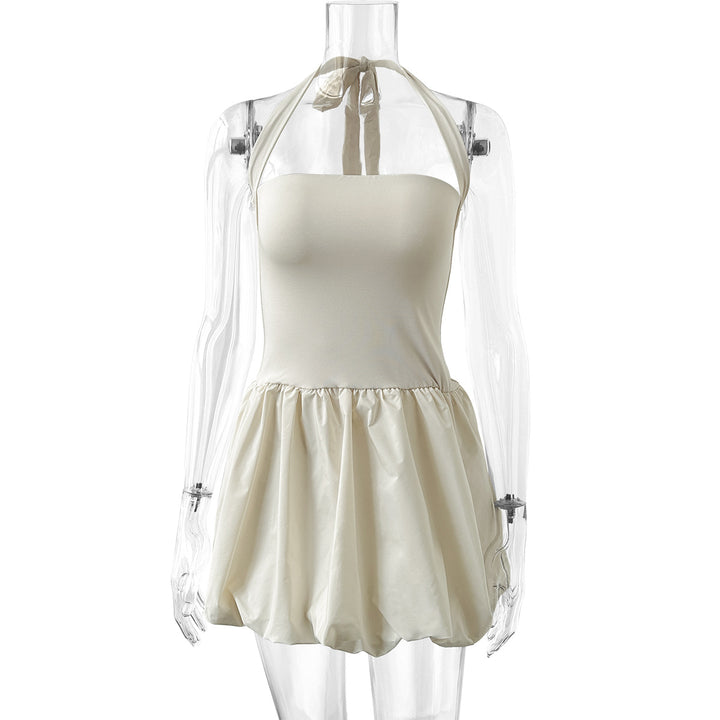 Damen Kleid mit schulterfreiem Design und lässigem Rock Echo Archiv