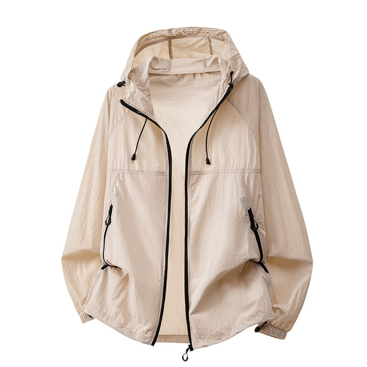 Herren Technische Kapuzenjacke mit Reißverschluss – Taviero