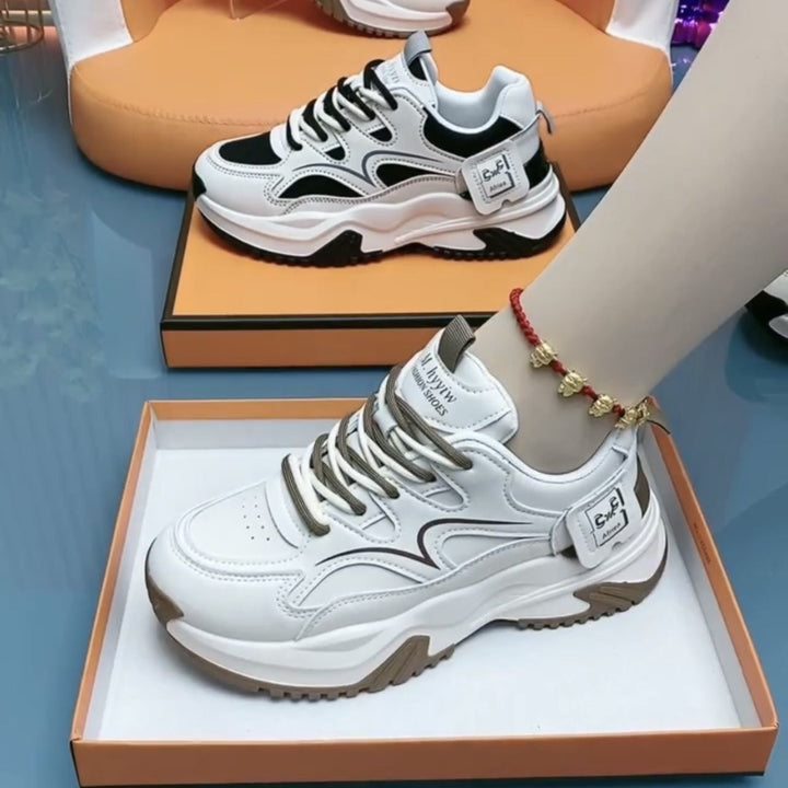 Damen Chunky Sneakers mit modischem Design und atmungsaktiver Obermaterialstruktur Echo Archiv