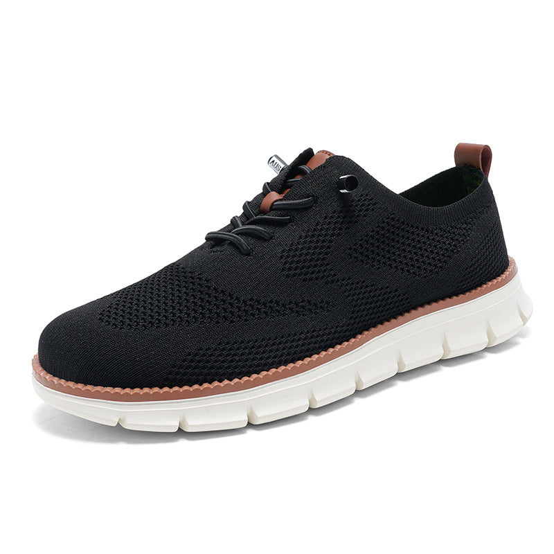 Herren Leichter gestrickter Freizeitsneaker mit flexibler Komfort-EVA-Sohle – Norré