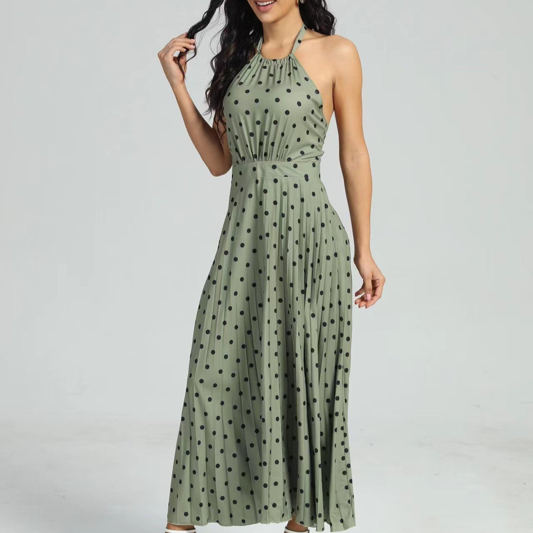 Echoarchiv | Boho Maxikleid mit Neckholder