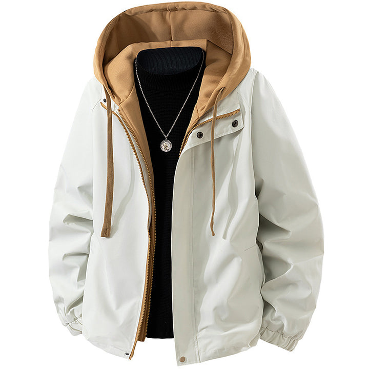 Herren technische Kapuzen-Softshelljacke mit verstellbarer Kapuze und Utility-Taschen Echo Archiv