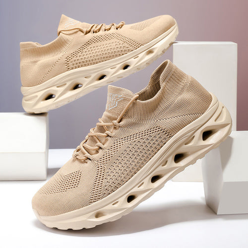 Unisex Strick-Sneaker mit sockenähnlichem Schaft und gedämpfter Luftsohle Echoarchiv