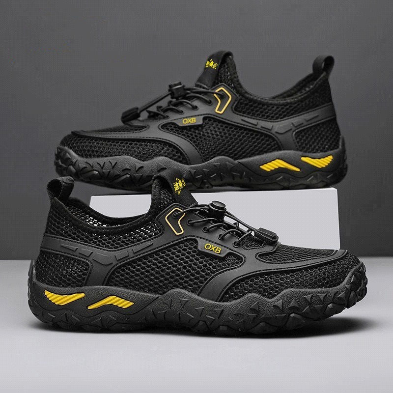 Herren Atmungsaktive Mesh-Sneaker mit Schnellschnürsystem Echoarchiv