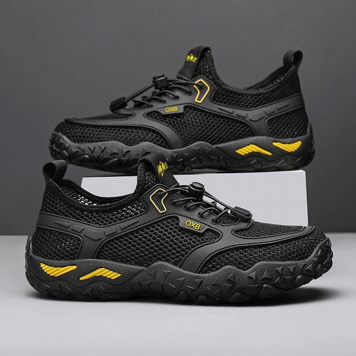 Herren Atmungsaktive Mesh-Sneaker mit Schnellschnürsystem Echoarchiv