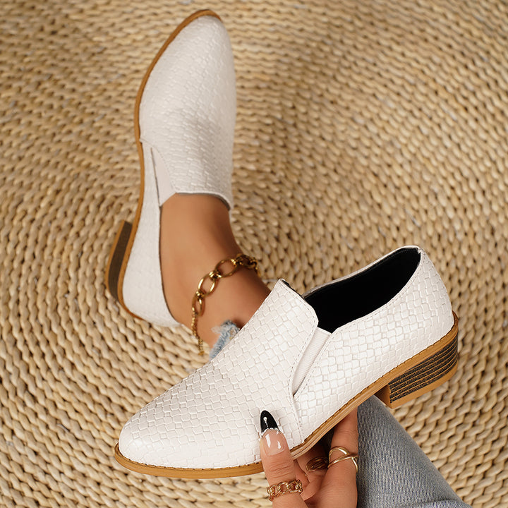 Damen Elegante Slipper mit Struktur-Design Echo Archiv