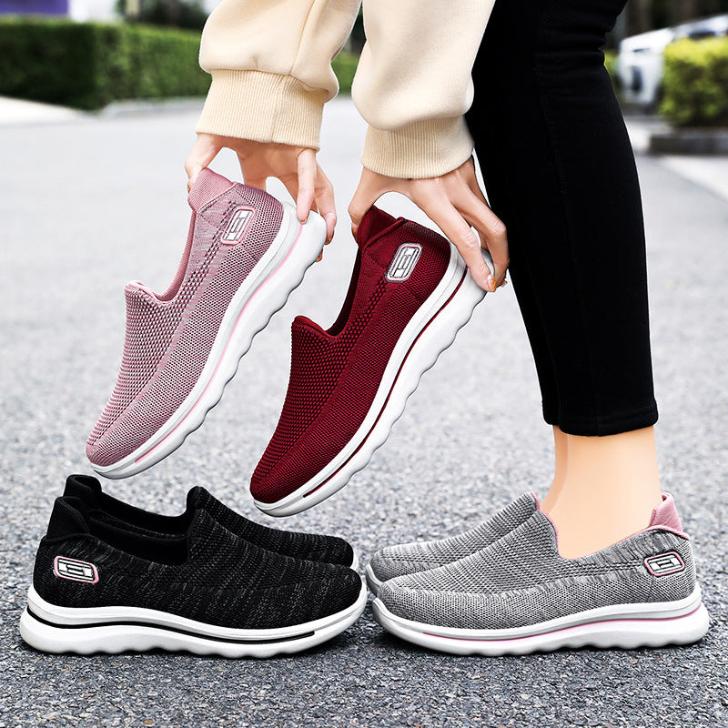 Unisex nan ultraleichter Strick-Slipper mit adaptiver Memory-Innensohle und flexibler Wellenlaufsohle Echo Archiv