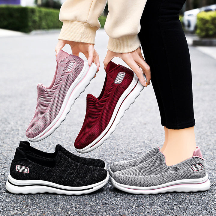 Unisex nan ultraleichter Strick-Slipper mit adaptiver Memory-Innensohle und flexibler Wellenlaufsohle Echo Archiv