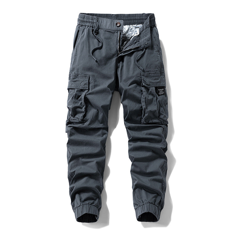 Herren Cargo-Jogger im technischen Utility-Design mit elastischem Tunnelzugbund und Mehrfachtaschen Echo Archiv