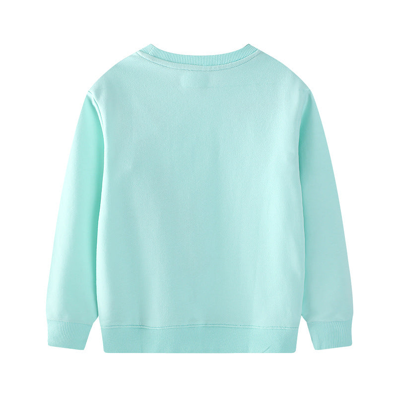 Mädchen Sweatshirt mit buntem Blumen- und Feenmotiv Echo Archiv