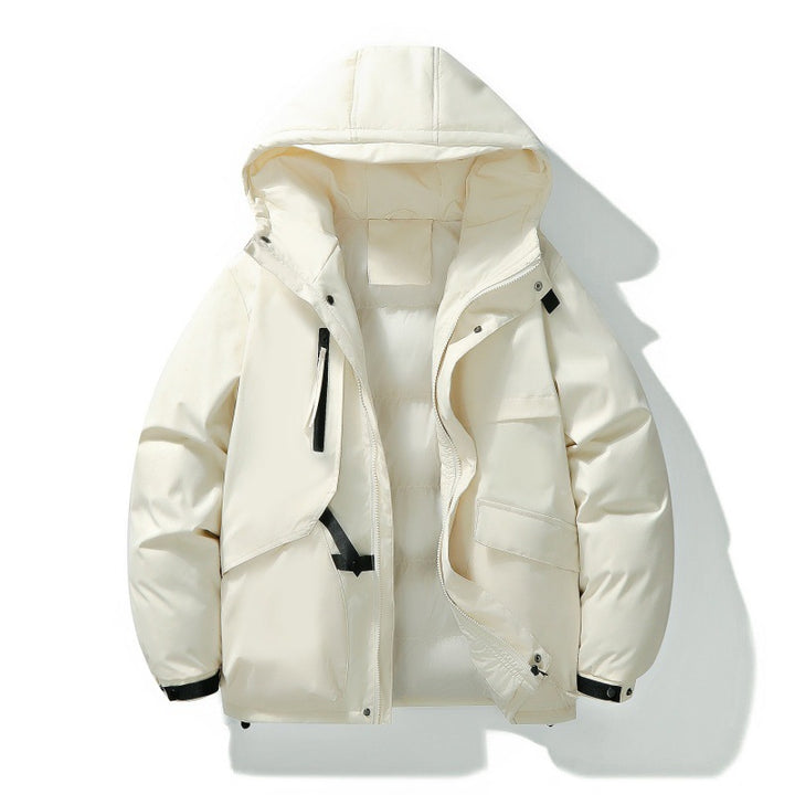 Herren Isolierte Parka-Jacke mit Kapuze Echo Archiv
