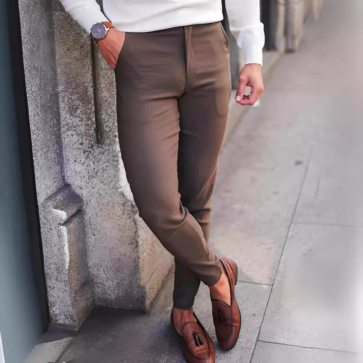 Herren Slim-Fit Hose mit innovativem Stretchmaterial Echoarchiv