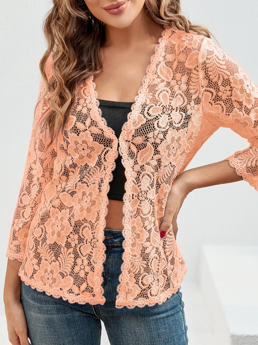 Echoarchiv | Eleganter Blazer mit Spitze