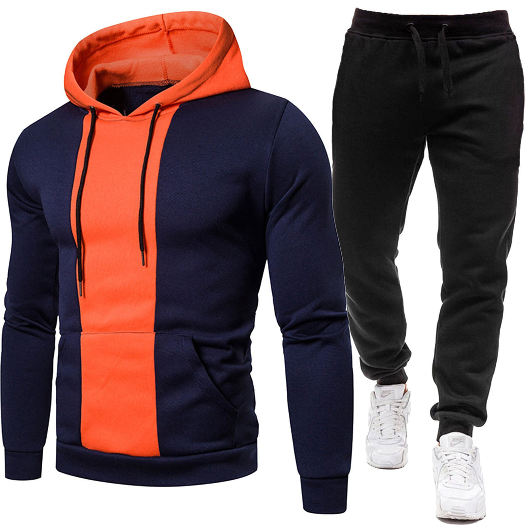 Herren Sportliche Kapuzenjacke und Jogginghose Echoarchiv