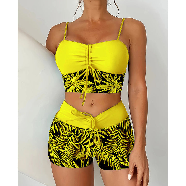 Damen Sportliches Bikini-Top mit Shorts Echo Archiv