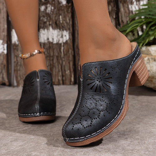 Damen Offene Clogs Echoarchiv