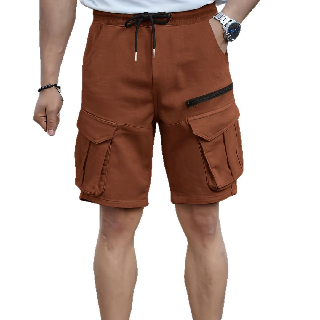 Herren Cargo-Style Utility-Shorts mit Mehrfachtaschen-Design Echoarchiv