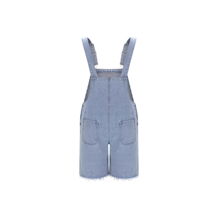 Herren Lässige Jeans-Latzhose Echo Archiv